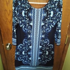 White House Black Market reversible shift dress